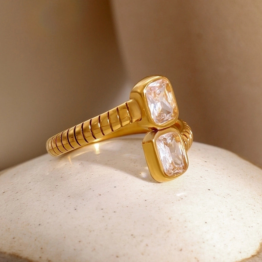 Classic Geometric 304 Ring