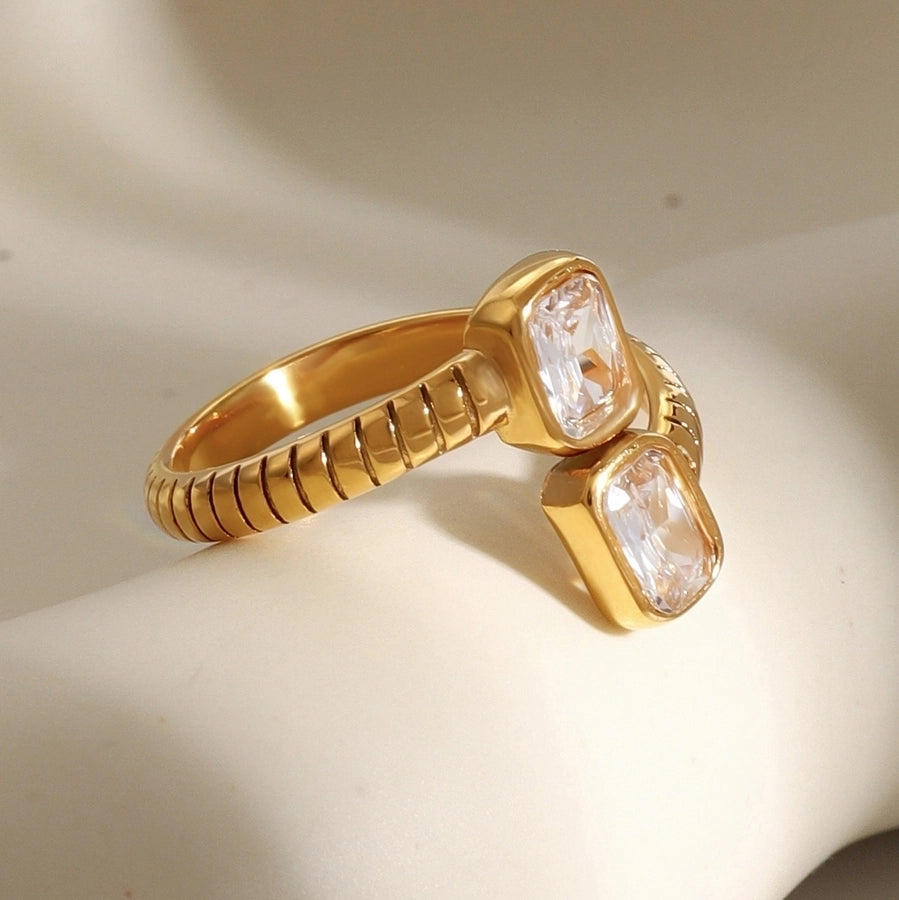 Classic Geometric 304 Ring