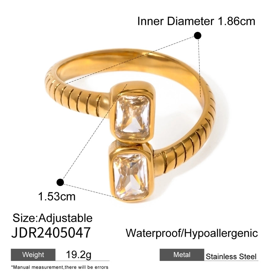 Classic Geometric 304 Ring