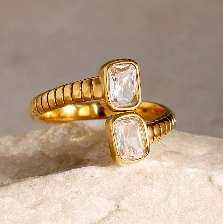 Classic Geometric 304 Ring