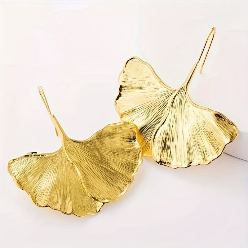 Ginkgo Leaf Earrings