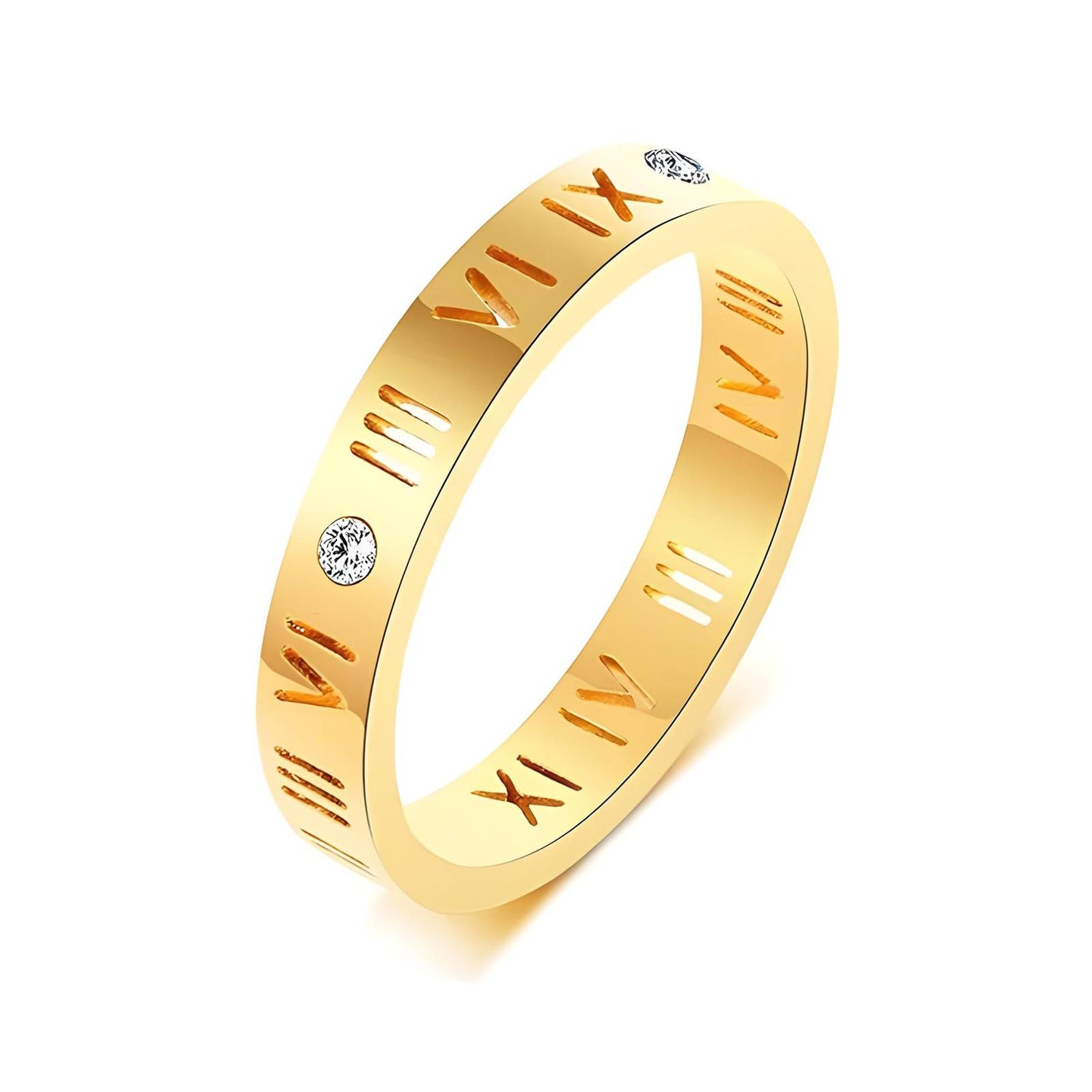 18K Gold Plated Intensity Ring